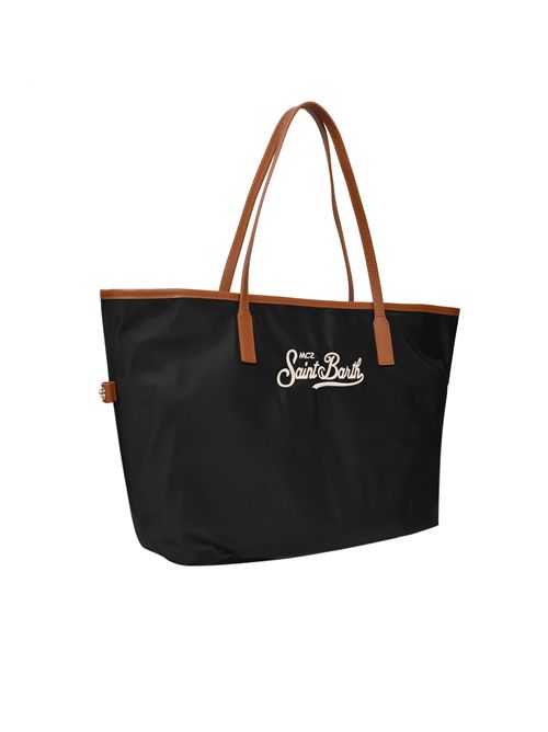 Borsa City nera large in nylon Mc2 Saint Barth | CB000200288L